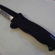 Нож тип "Рамбо" с гумени чирени, снимка 4 - Други ценни предмети - 9603841