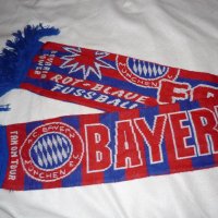 Оригинален футболен шал на Байерн Мюнхен, снимка 1 - Фен артикули - 20383483