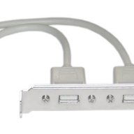 USB PC Expansion Bracket for MoBo USB Header, снимка 1 - USB Flash памети - 18048263