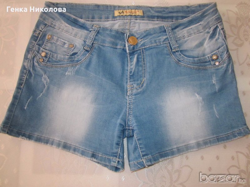 Дънкови къси панталони, снимка 1