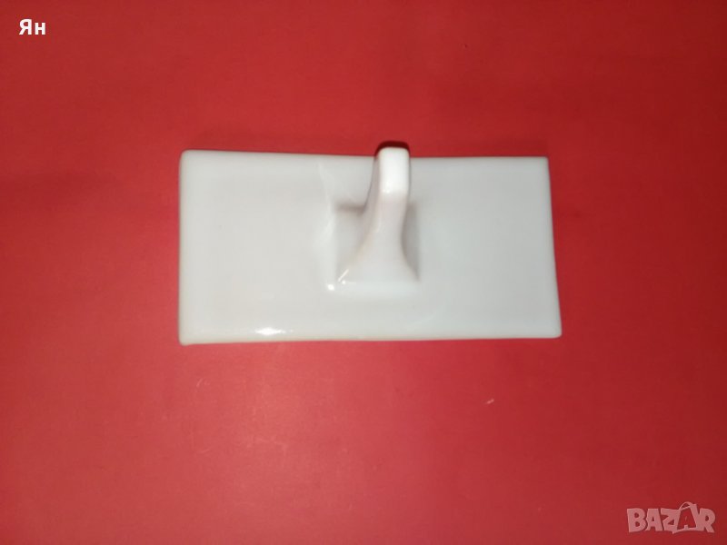 Стара Бяла Порцеланова Кукичка-15см/7.5см, снимка 1