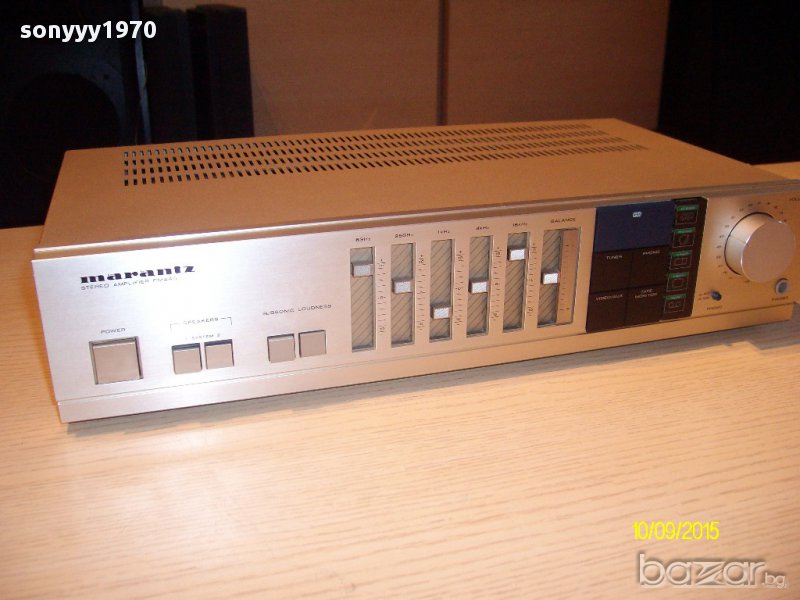 marantz pm-440-stereo amplifier made in japan-в златисто-внос швеицария, снимка 1