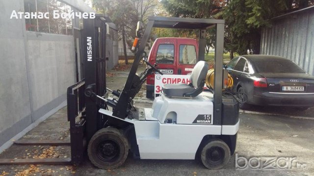 газокар нисан 1.5 тона , снимка 2 - Индустриална техника - 19903486