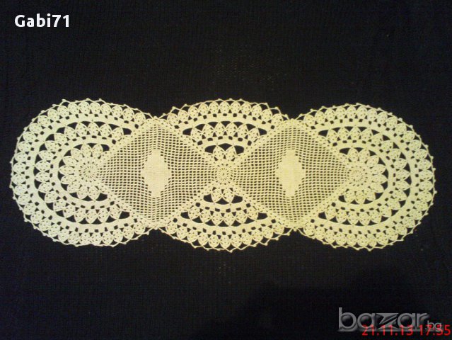 Карета плетени на една кука и бродирани, снимка 7 - Декорация за дома - 16714648