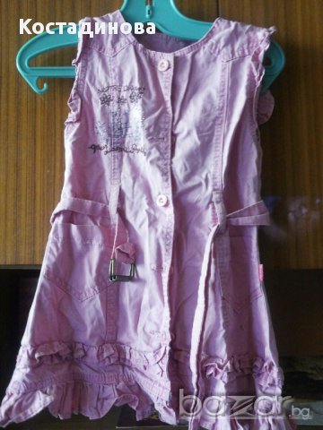 дънкови роклички, снимка 6 - Детски рокли и поли - 15829514