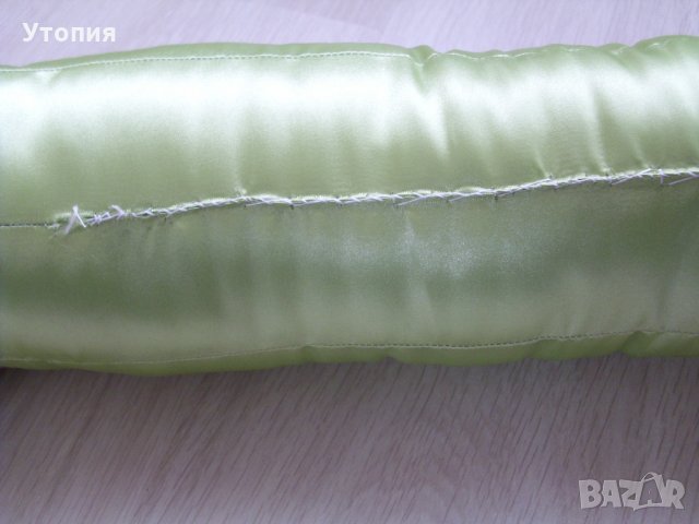 Намаление- 6 лв!Декоративна възглавница от сатен Кученце, снимка 4 - Декорация за дома - 21936009