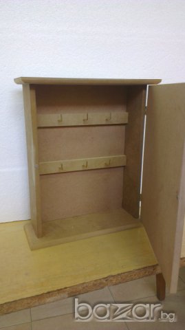 Кутийка за ключове от МДФ с магнит и кукички, снимка 2 - Декорация за дома - 7758967