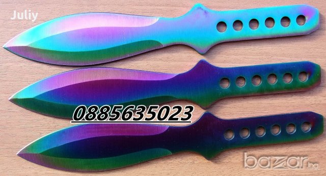Ножове за хвърляне / 21,5 см, 0,100 кг /, снимка 3 - Ножове - 21006269