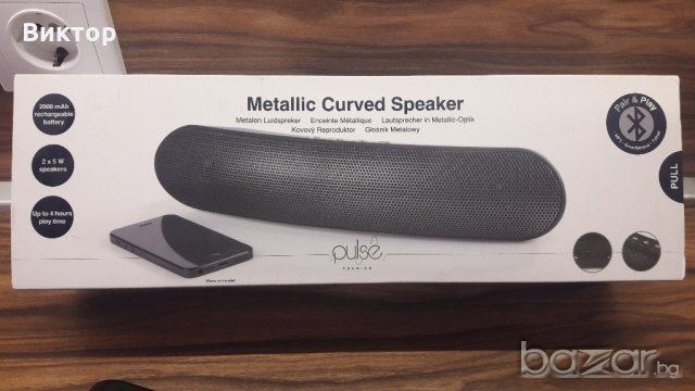 Bluetooth стерео тонколона/ говорител,микрофон, мощен 2х5W,метален корпус, снимка 5 - Тонколони - 21077625