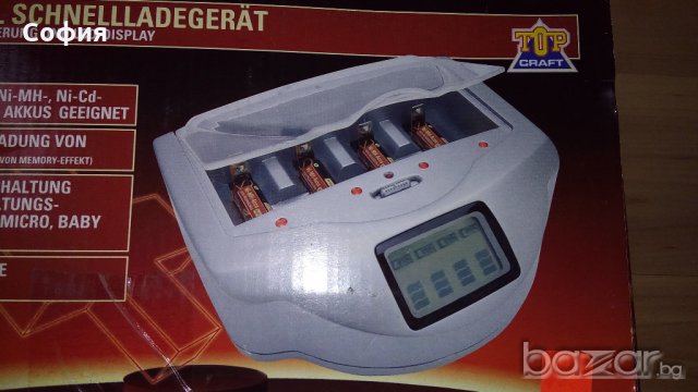 Универсално зарядно за батерии АА, ААА, R14, R20 в колата TOP Craft , снимка 2 - Аксесоари и консумативи - 18326186