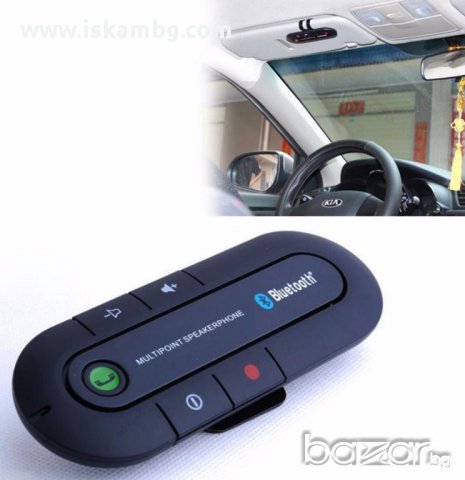 Bluetooth високоговорител за кола - код 0877, снимка 7 - Аксесоари и консумативи - 13285755