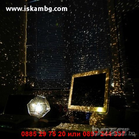 Прожектираща Нощна Лампа Звезда / Астро Космос код 0191, снимка 5 - Настолни лампи - 12230175