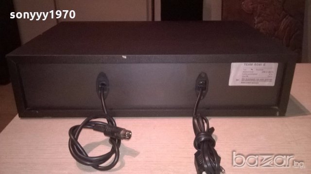 schneider team 6041m equalizer-west germany-внос швеицария, снимка 13 - Ресийвъри, усилватели, смесителни пултове - 18643327