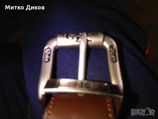 Колан естествена кожа -Келвин Клайн-140см, снимка 7 - Колани - 23999676