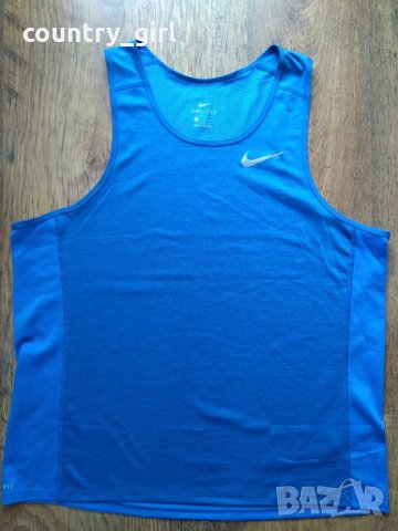 Nike Men's Miler Running Tank Top - страхотен мъжки потник КАТО НОВ, снимка 10 - Тениски - 25154946