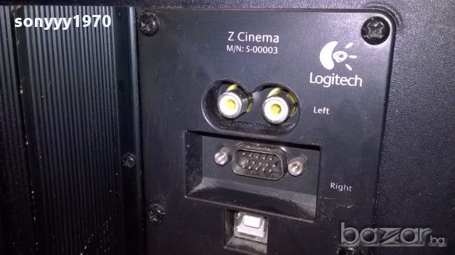Logitech z cinema-active subwoofer-42/30/30см-внос швеицария, снимка 10 - Ресийвъри, усилватели, смесителни пултове - 14618527