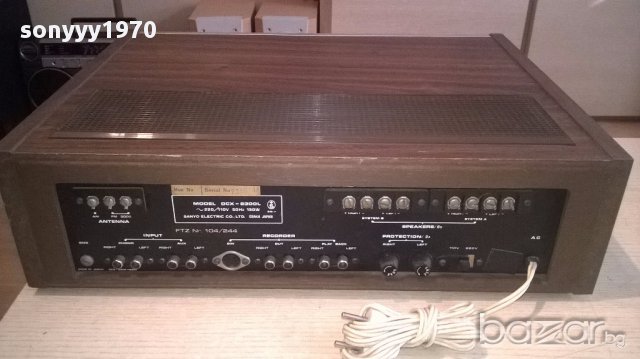 Колекционерски sanyo dcx-2300l-made in japan-внос швеицария, снимка 11 - Ресийвъри, усилватели, смесителни пултове - 18059646