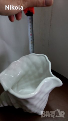 Ваза или декоративна купа с формата на раковина, снимка 12 - Декорация за дома - 24113637