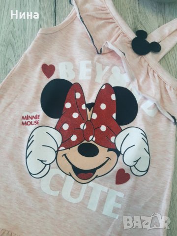 Рокля с Minie, една презрамка, снимка 3 - Бебешки рокли - 25183141