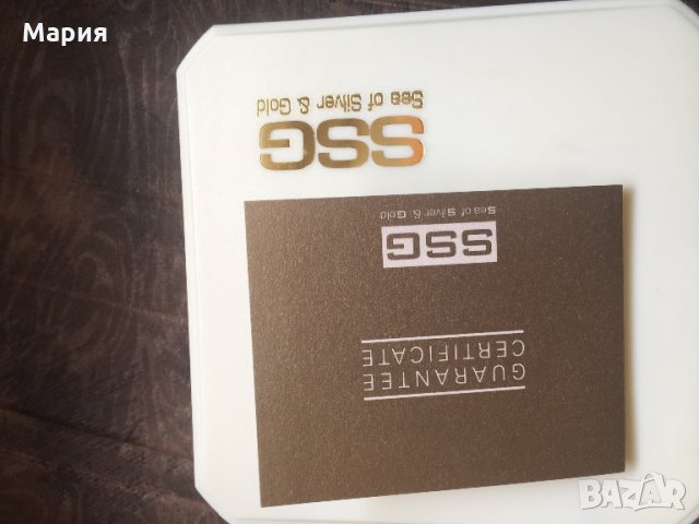 Сребърни Колие и обеци -Sea of silver and gold, сертификат и оригиналната  си кутия, снимка 6 - Бижутерийни комплекти - 25148865