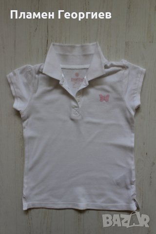 Комплект блузки с къс ръкав и якичка, марка Lupilu 98/104, снимка 8 - Детски Блузи и туники - 26098395