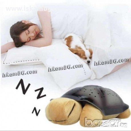 Нощна лампа костенурка проектираща съзвездия - код стандарт, снимка 4 - Други - 13622420