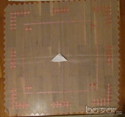Ръчно бродирани карета върху тюл (ново), снимка 7 - Пана - 16395024