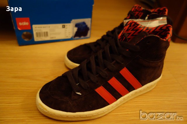 нови велурени кецове Adidas, 36.5ти номер, снимка 12 - Кецове - 15543845
