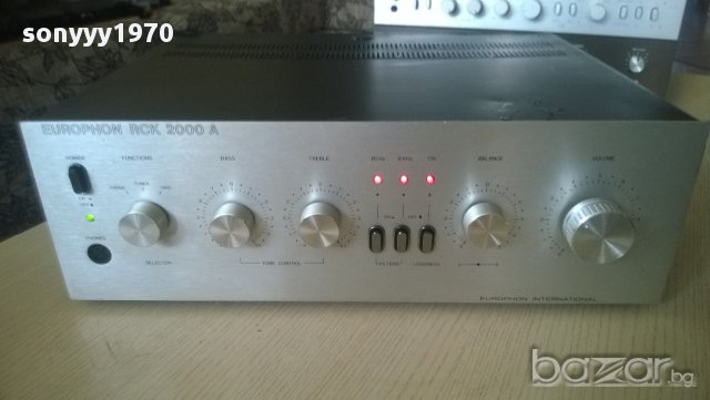 europhon rck 2000a stereo amplifier-нов внос швеицария, снимка 7 - Ресийвъри, усилватели, смесителни пултове - 8577640