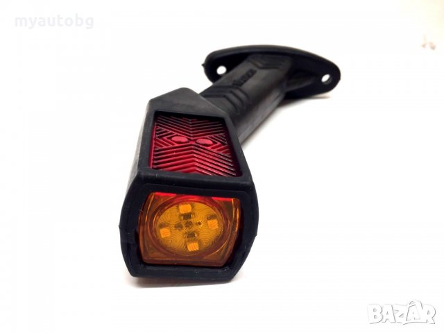 2бр LED Габарити Рогчета за бус камион ремарке 12/24V 3 светлини , снимка 6 - Аксесоари и консумативи - 23945385