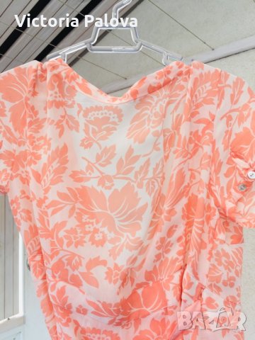 Романтична нежна рокля “прегърни ме”,wrap, снимка 7 - Рокли - 25630351