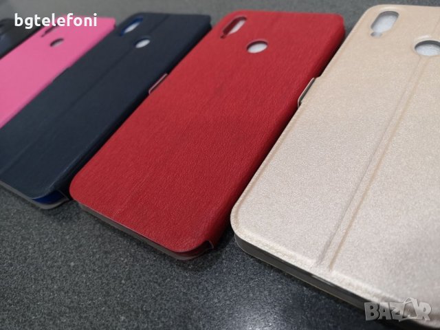 Huawei Honor 8x калъф тип тефтер със силиконово легло, снимка 2 - Калъфи, кейсове - 23426378