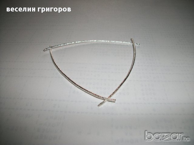 сребърна гривна, снимка 2 - Гривни - 10944879