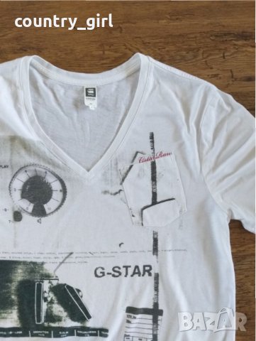 g-star evens - страхотна мъжка тениска, снимка 3 - Тениски - 25808229