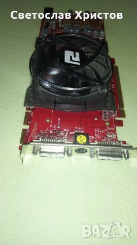 Продавам видео карта PowerColor HD4730 512MB DDR5 128bit 2xDVI TV PCI-E , снимка 2 - Видеокарти - 21711009