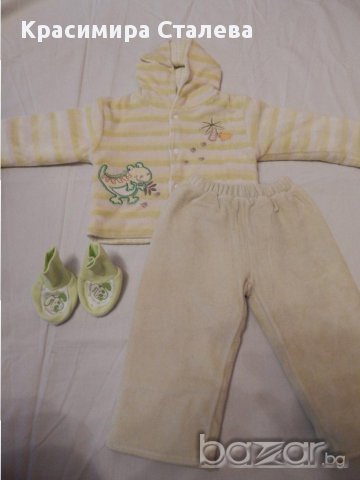 Зимно екипче за момиченце 6-9 м.