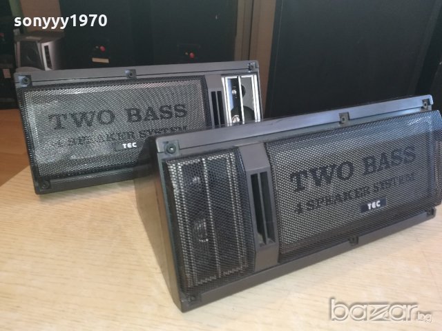 tec 8118al two bass-2x100w-28х15х13см-внос швеицария, снимка 3 - Тонколони - 20963608