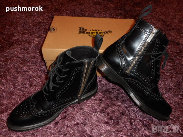 Dr Martens Delphine polished smooth, снимка 6 - Дамски боти - 23478521