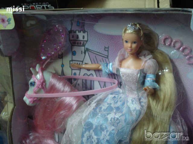 кукла Стефи с кон, снимка 2 - Кукли - 12860988