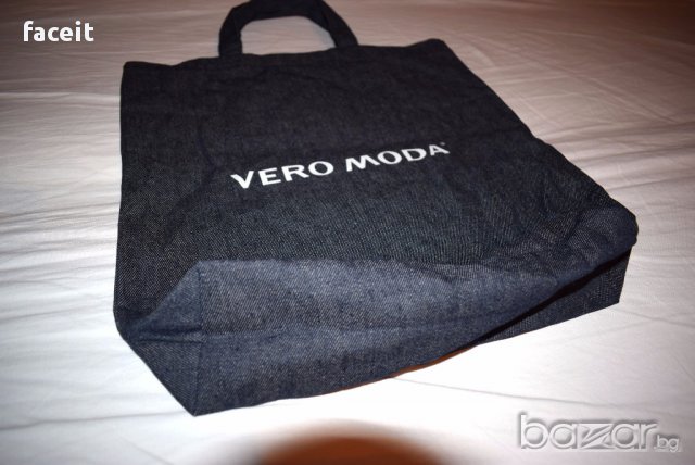 Vero Moda - DENIM - 100% Оригинална дамска чанта / Веро Мода / Деним / Чантичка / Ръчна / Раменна , снимка 8 - Чанти - 17213619