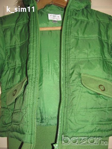2 бр. зелено зимно яке на Next за 7-8 г, снимка 4 - Детски якета и елеци - 20192800