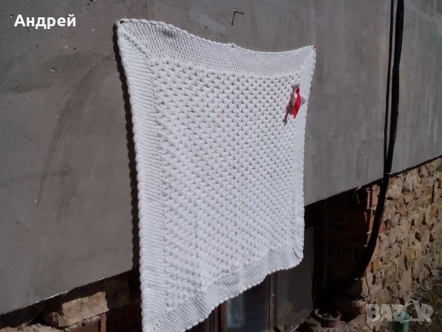 Стара бебешка пелена #2, снимка 2 - Антикварни и старинни предмети - 23064145