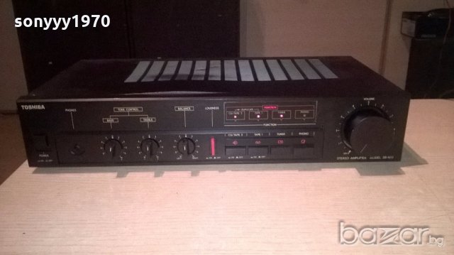 toshiba sb-m12 stereo amplifier-made in japan-внос франция, снимка 6 - Ресийвъри, усилватели, смесителни пултове - 19917995