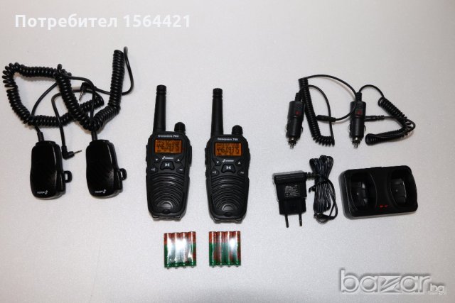 радиостанции Stabo, 8 канала, 500 mW, 446 MHz, Германия, снимка 6 - Друга електроника - 19311944