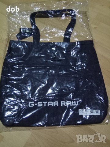 Нова чанта G-Star Denim Shopper, оригинал, снимка 3 - Чанти - 23629871