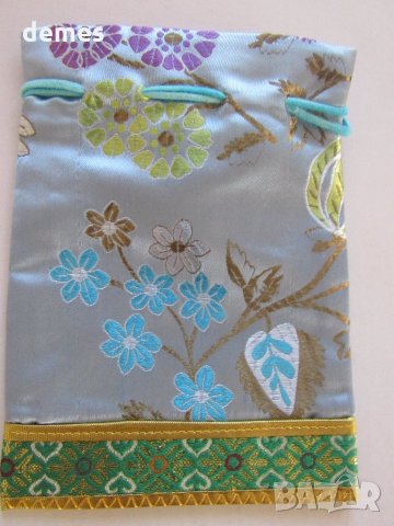 Традиционна торбичка тип пунгия от плат DELL от Монголия-17, снимка 2 - Други - 23463892