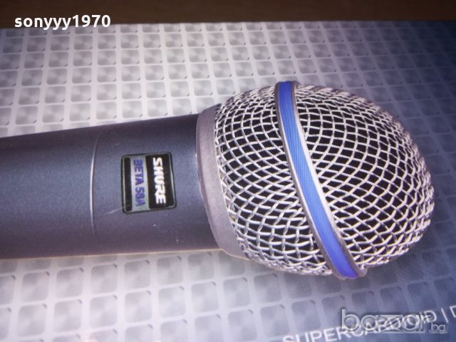 shure beta 58S-legendary performance microphone-внос швеицария, снимка 6 - Микрофони - 20482220