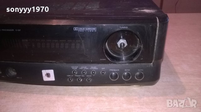 kenwood c-g7 tuner surround processor, снимка 3 - Ресийвъри, усилватели, смесителни пултове - 24573754