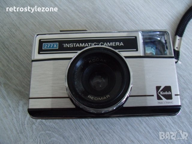 № 2204 стар фотоапарат Kodak 277x INSTAMATIC, снимка 2 - Други ценни предмети - 25229821