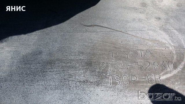 ЗАДНА БРОНЯ ЗА  TOYOTA  RACTIS  2012  ДО 2016.год., снимка 5 - Части - 15270661